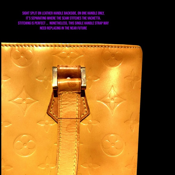 Louis Vuitton Cuir Monogram Vernis Leather Tote Bag - Picture 10 of 16